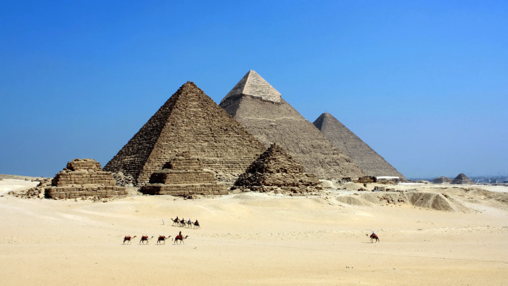 Pyramids at Giza