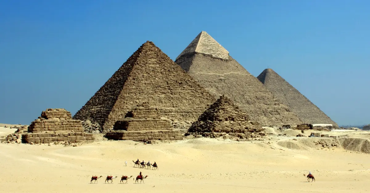 Pyramids at Giza